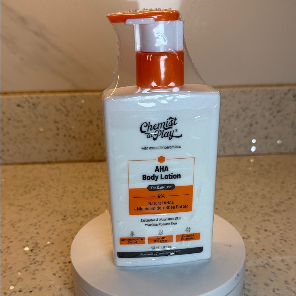 AHA Body Lotion - Orange & White